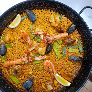 Paella mixte
